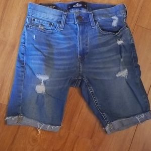 Hollister skinny denim short